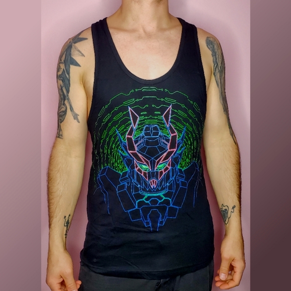 Cyberdog UV Reactive Festival Tank Top - Picture 1 of 3